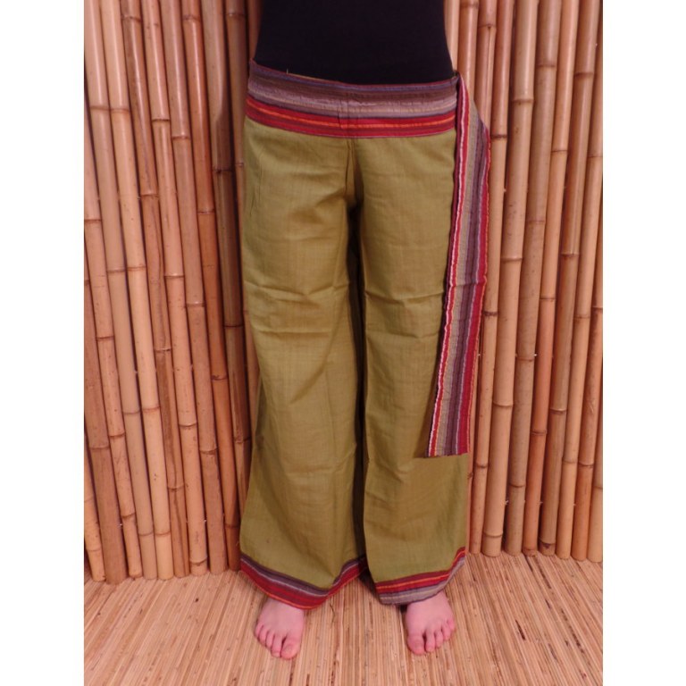 Pantalon Kaski vert