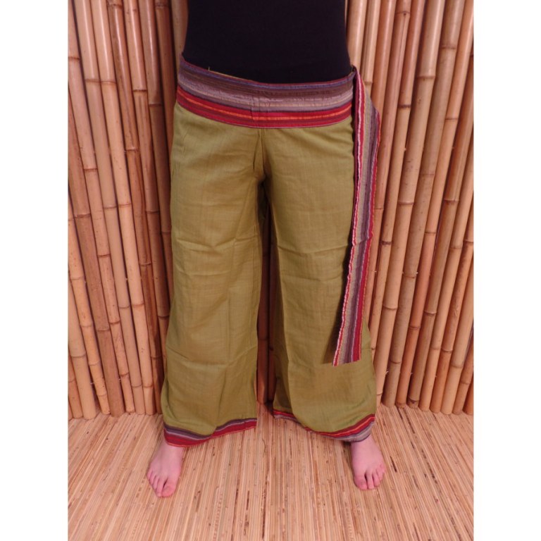 Pantalon Kaski vert