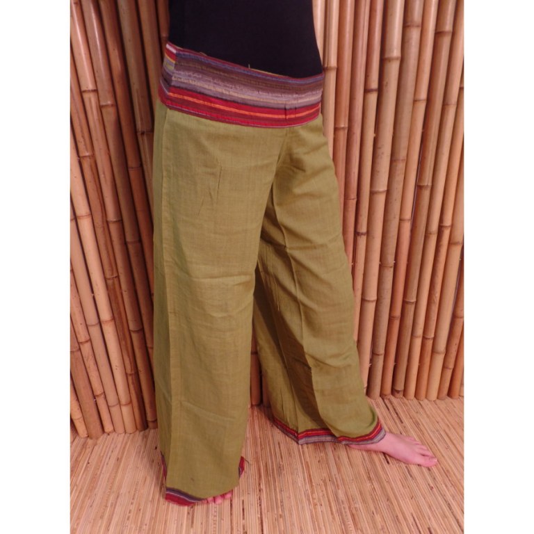 Pantalon Kaski vert