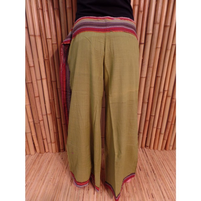 Pantalon Kaski vert