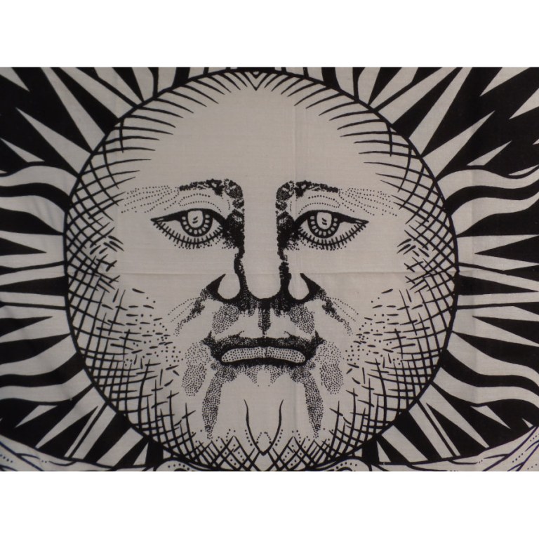 Maxi tenture noir et blanc les astres