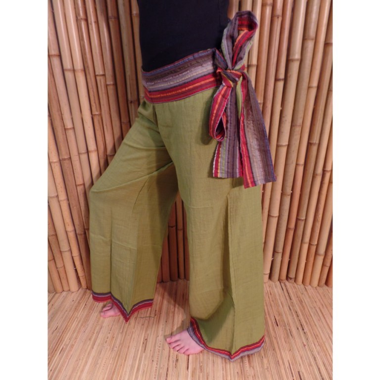 Pantalon Kaski vert