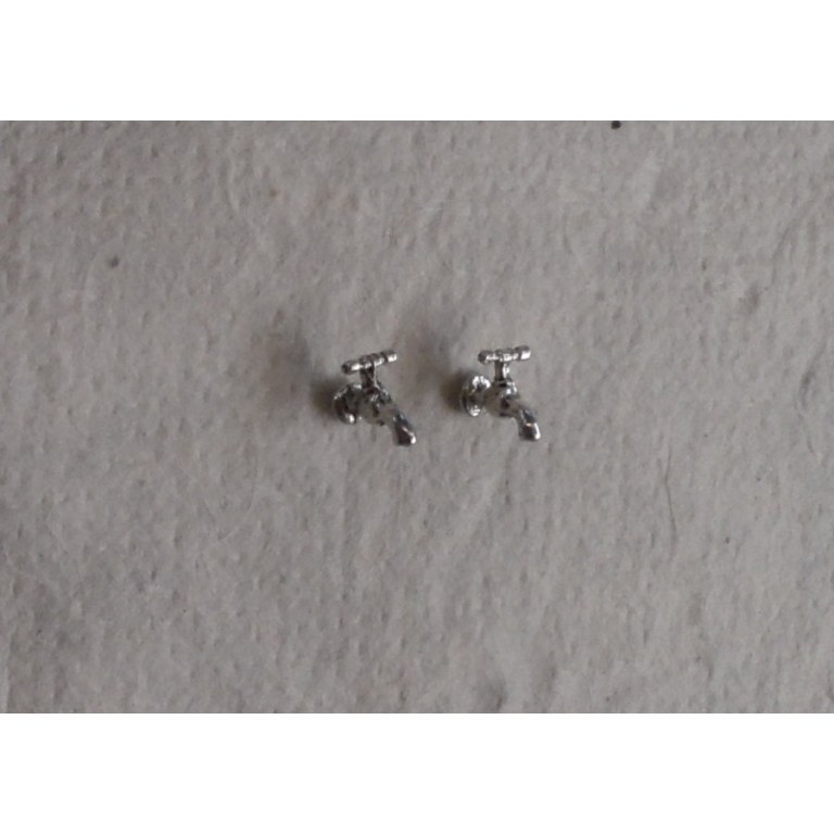 Boucles d'oreilles robinet