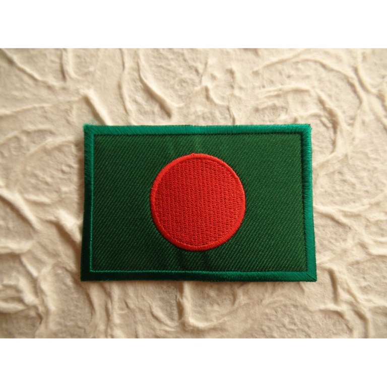 Ecusson drapeau Bangladesh