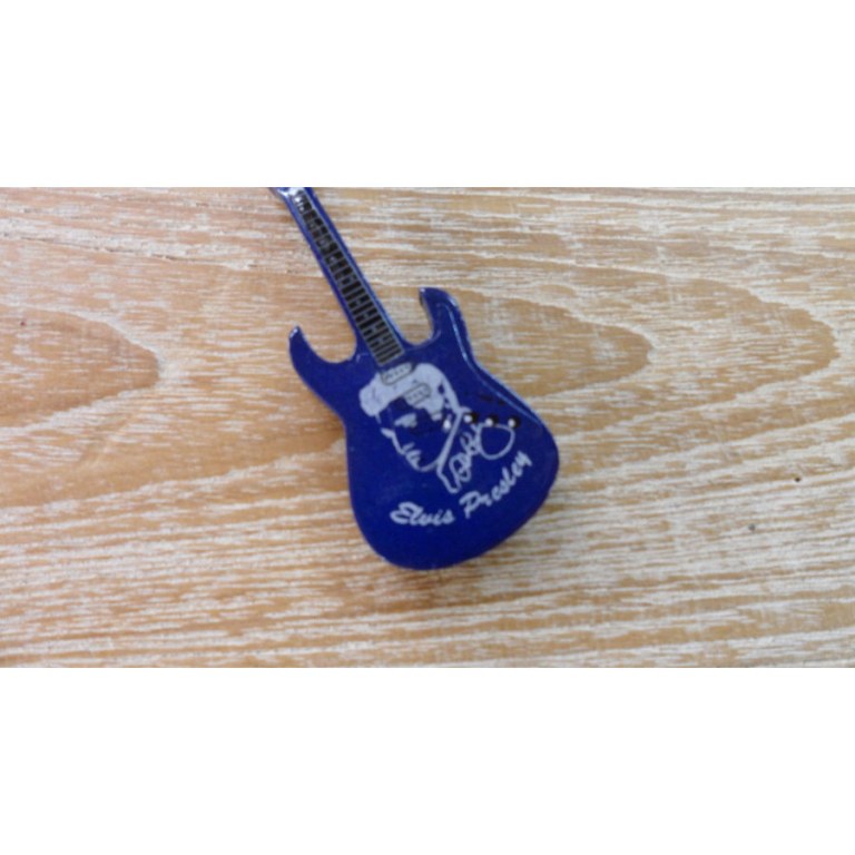 Magnet bleu guitare Elvis Presley