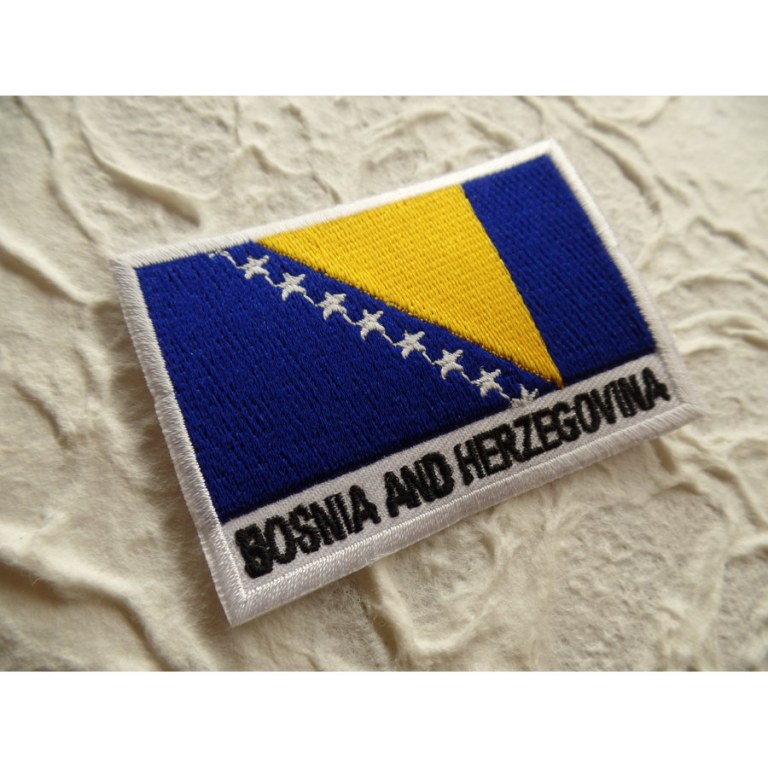 Ecusson drapeau Bosnie Herzégovine