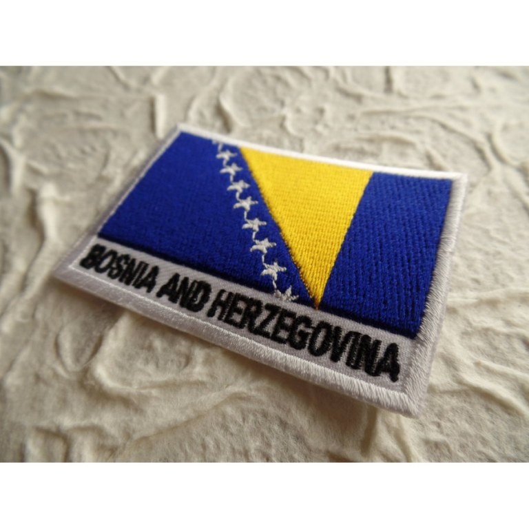 Ecusson drapeau Bosnie Herzégovine