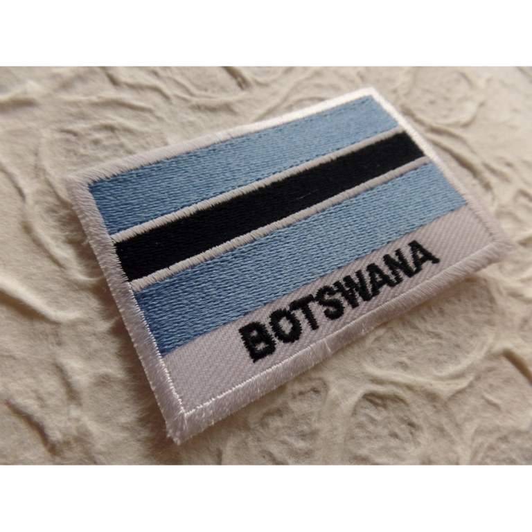 Ecusson drapeau Botswana