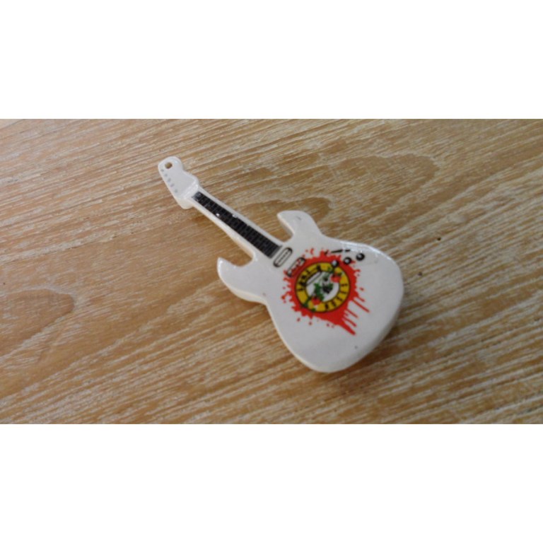 Magnet blanc guitare Guns N' Roses