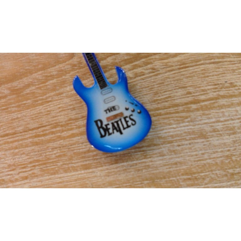 Magnet bleu guitare Beatles