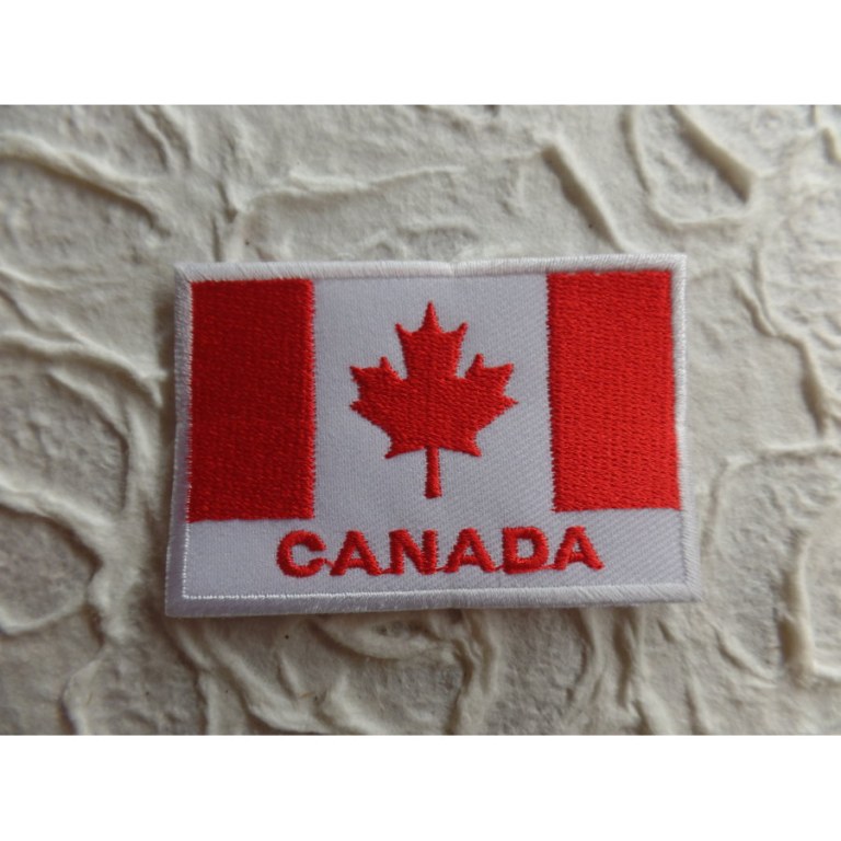Ecusson drapeau Canada