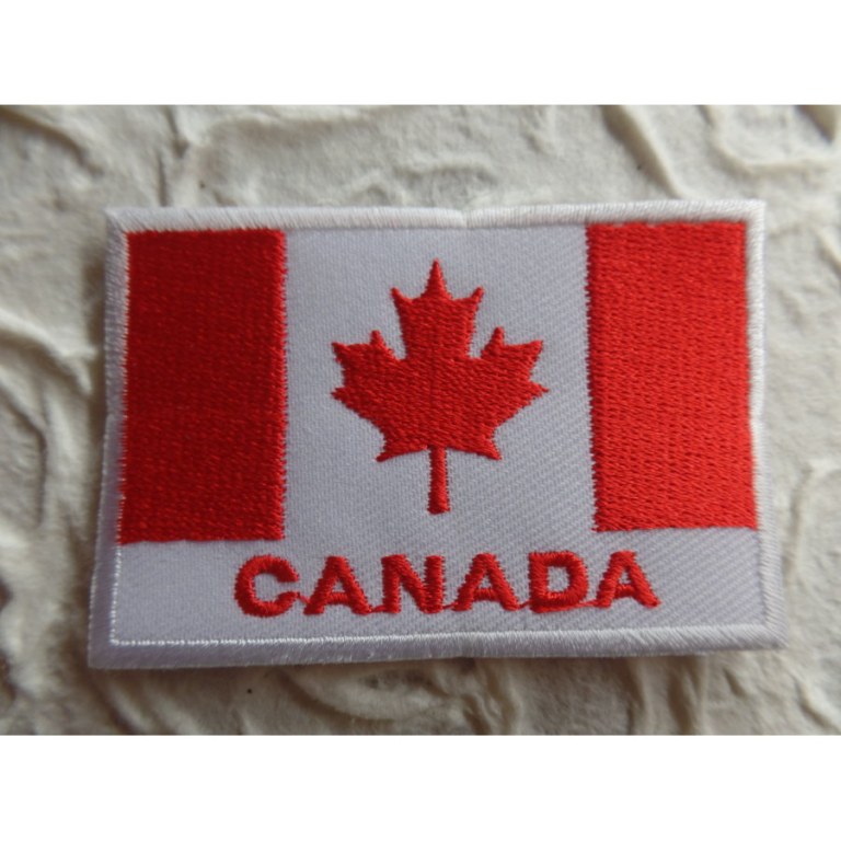 Ecusson drapeau Canada