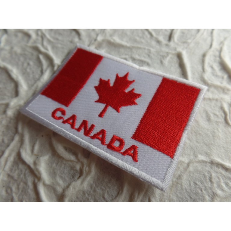 Ecusson drapeau Canada