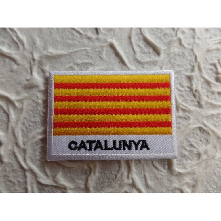 Ecusson drapeau Catalogne