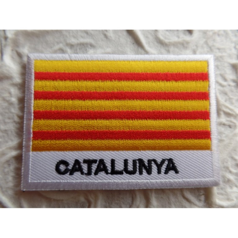 Ecusson drapeau Catalogne