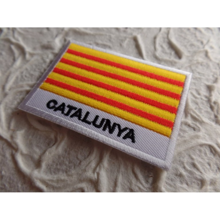 Ecusson drapeau Catalogne