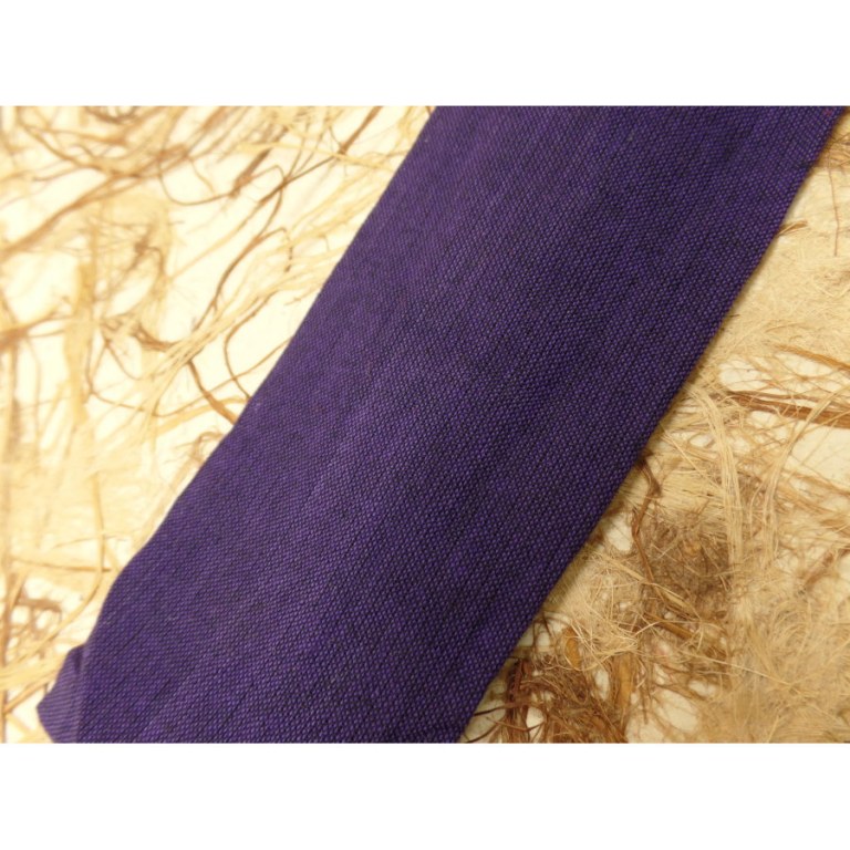 Bandeau cheveux violet