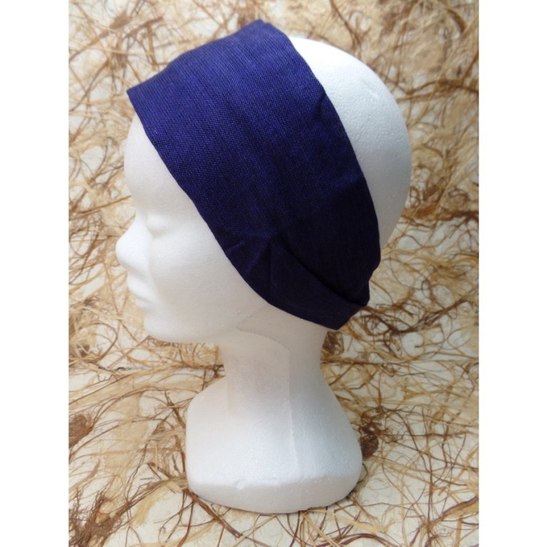 Bandeau cheveux violet