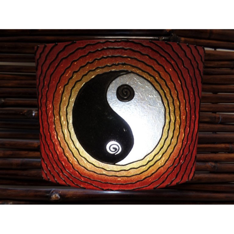 Lampe murale yin yang