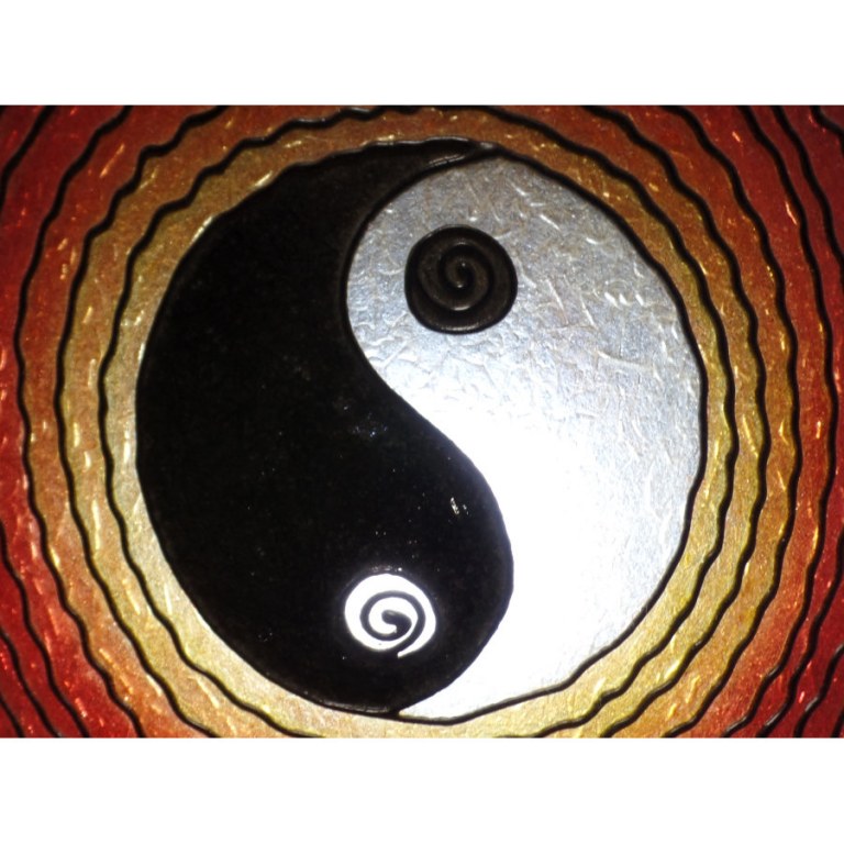 Lampe murale yin yang