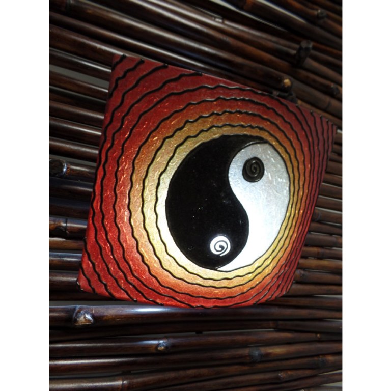 Lampe murale yin yang