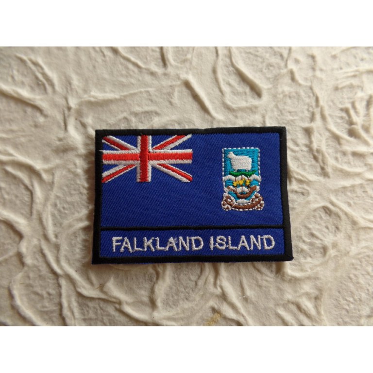 Ecusson drapeau îles Malouines Falkland