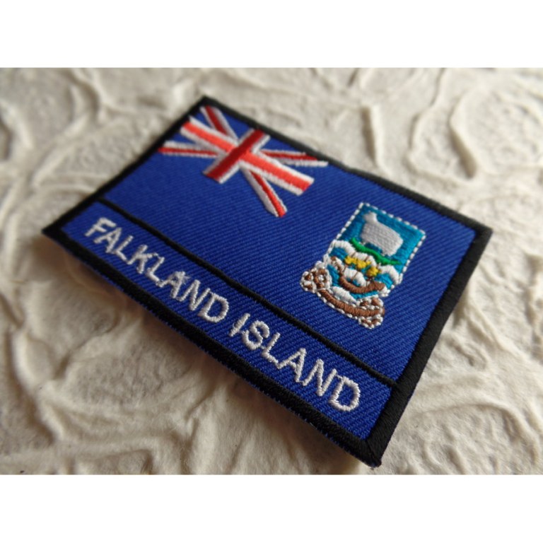 Ecusson drapeau îles Malouines Falkland