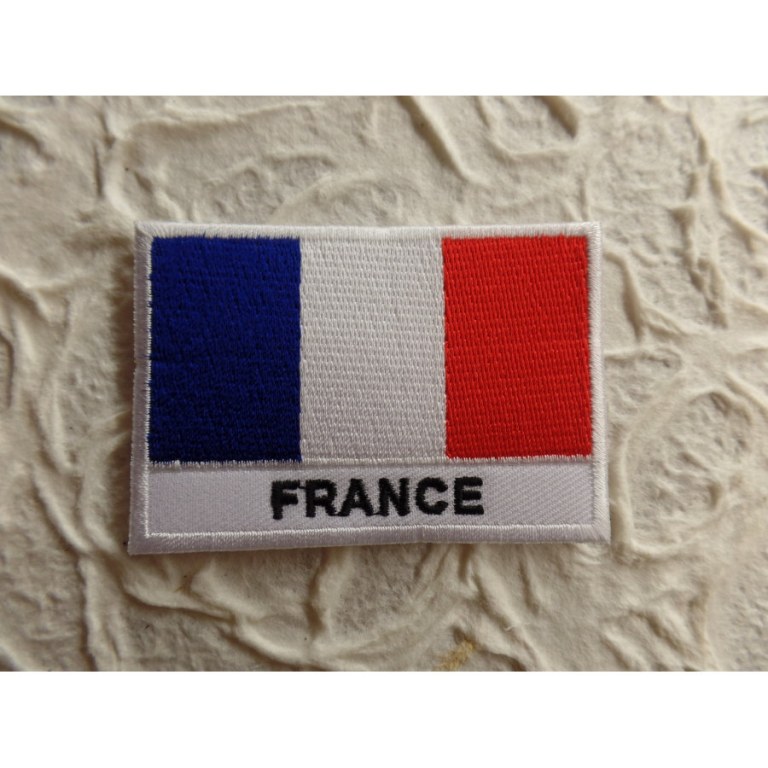 Ecusson drapeau France