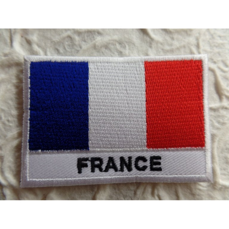 Ecusson drapeau France