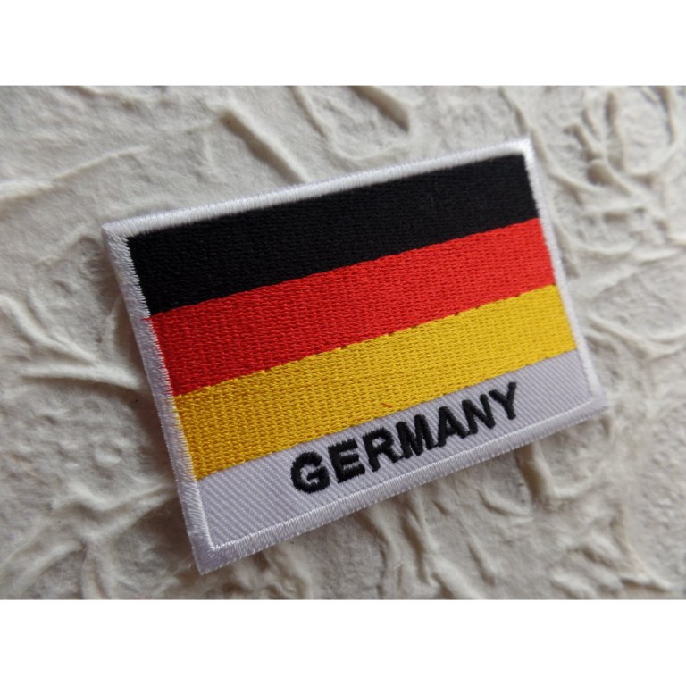 Ecusson drapeau Allemagne