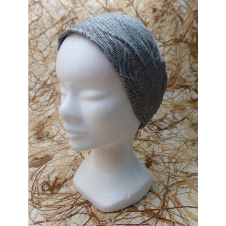 Bandeau cheveux gris