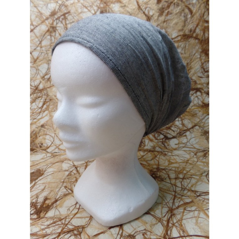 Bandeau cheveux gris