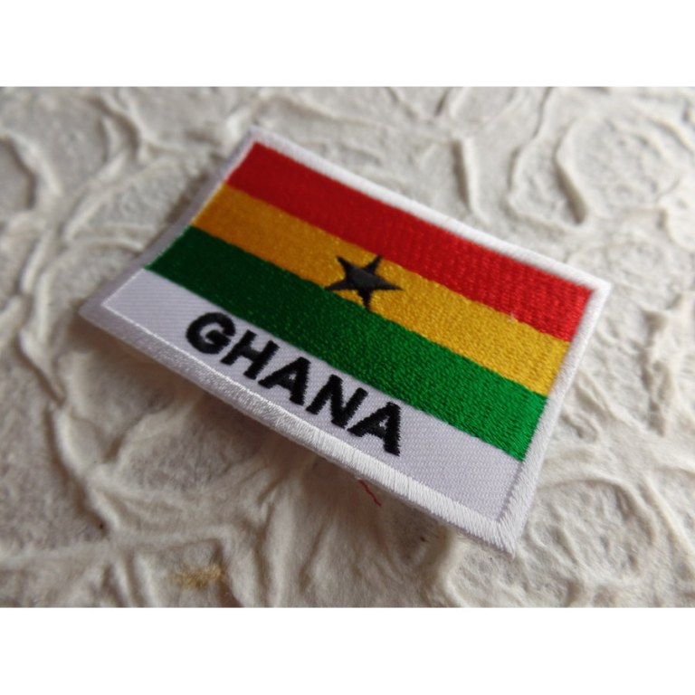 Ecusson drapeau Ghana