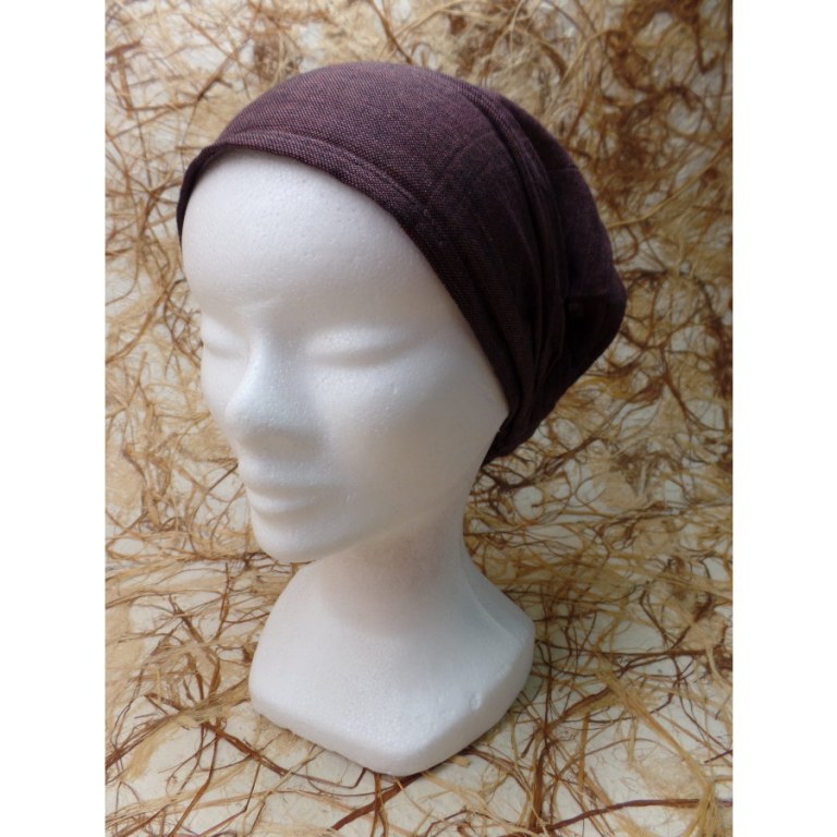 Bandeau cheveux marron