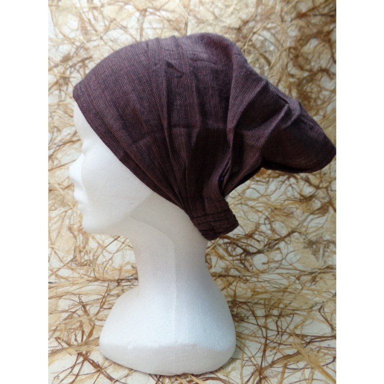 Bandeau cheveux marron