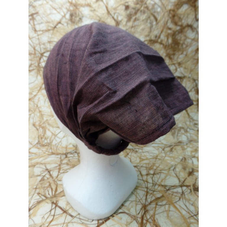 Bandeau cheveux marron