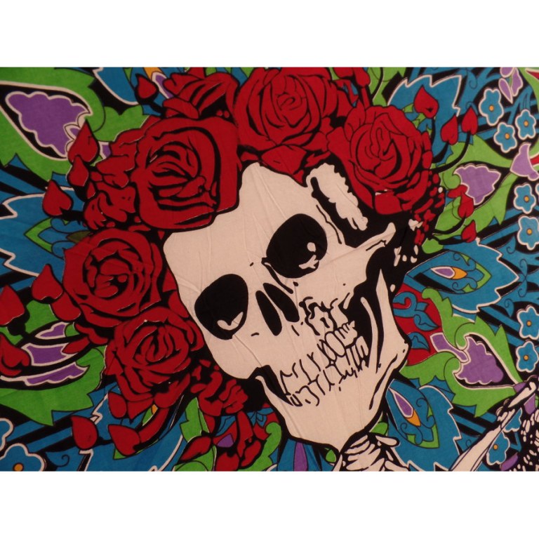 Tenture color Santa Muerte