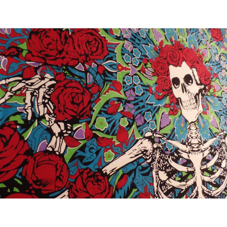 Tenture color Santa Muerte