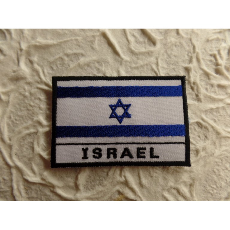 Ecusson drapeau Israël