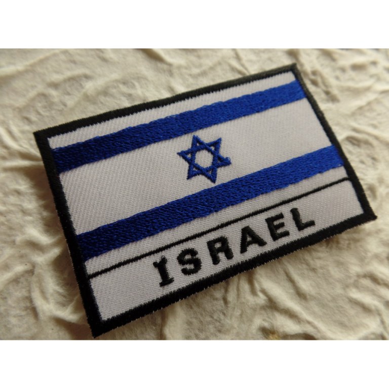 Ecusson drapeau Israël