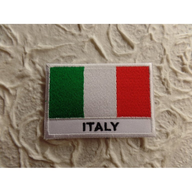 Ecusson drapeau Italie