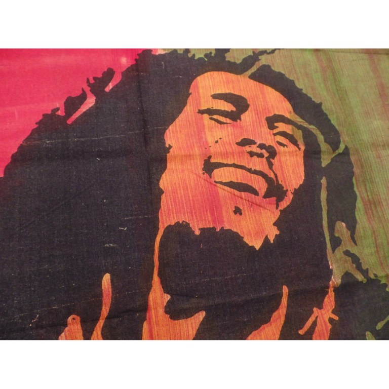 Tenture striée maxi Bob Marley one love