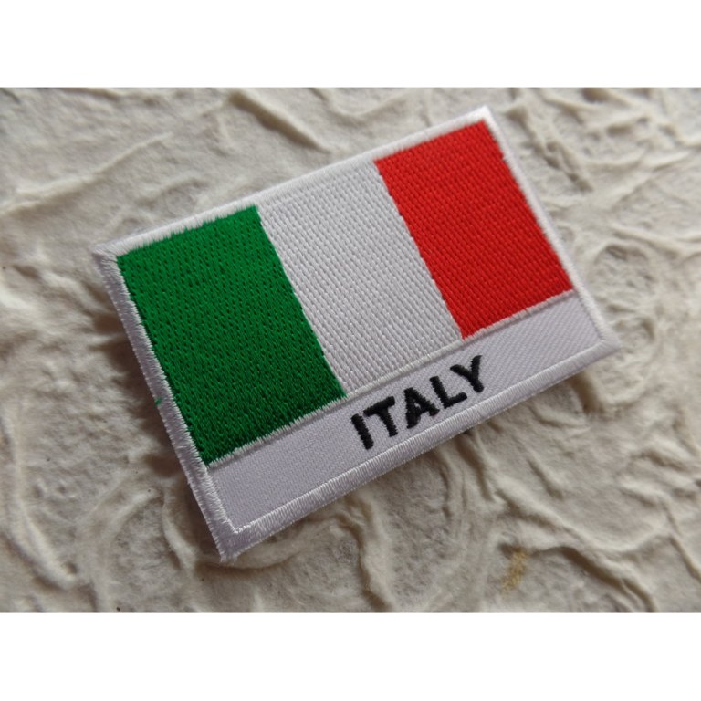 Ecusson drapeau Italie
