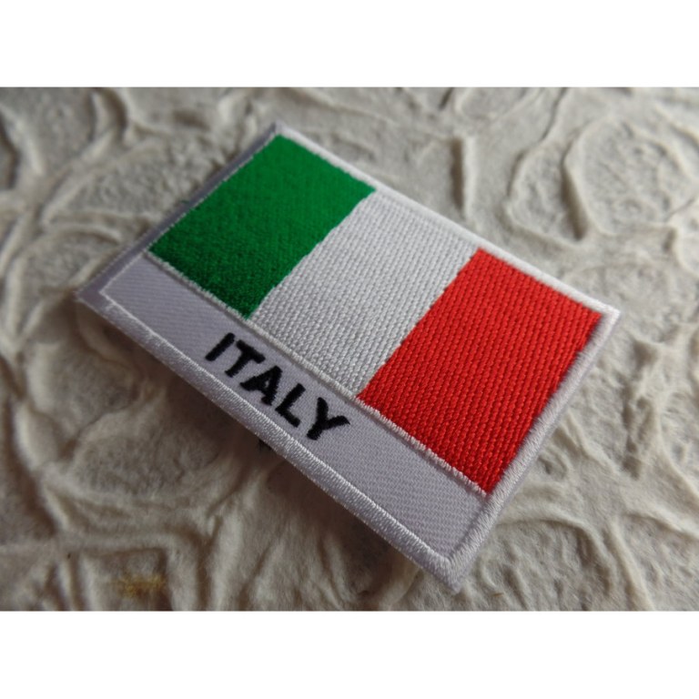 Ecusson drapeau Italie