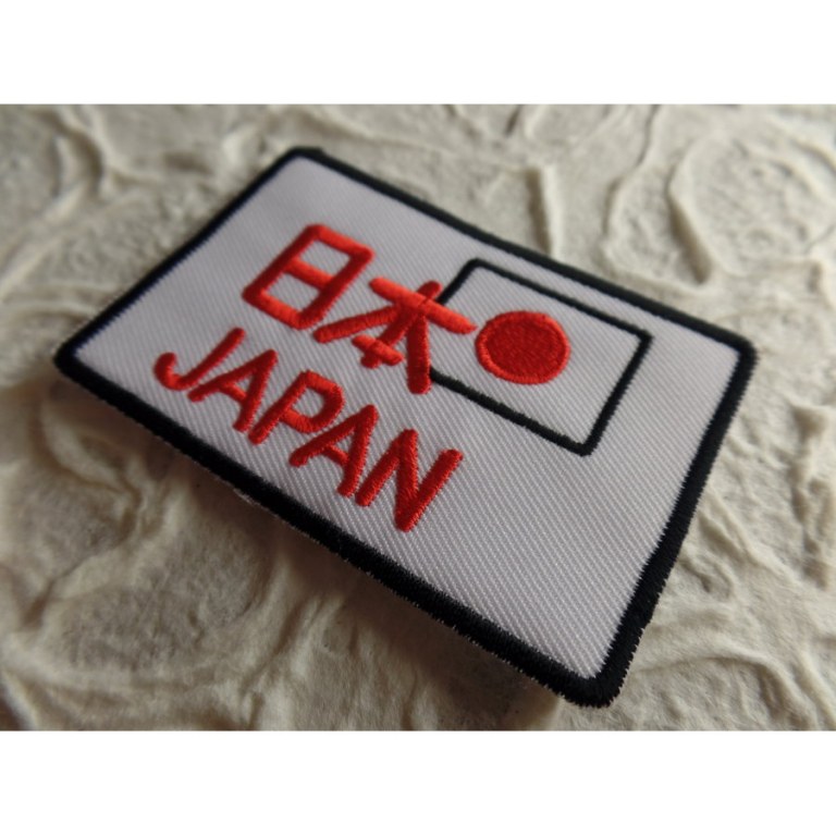 Ecusson drapeau Japan