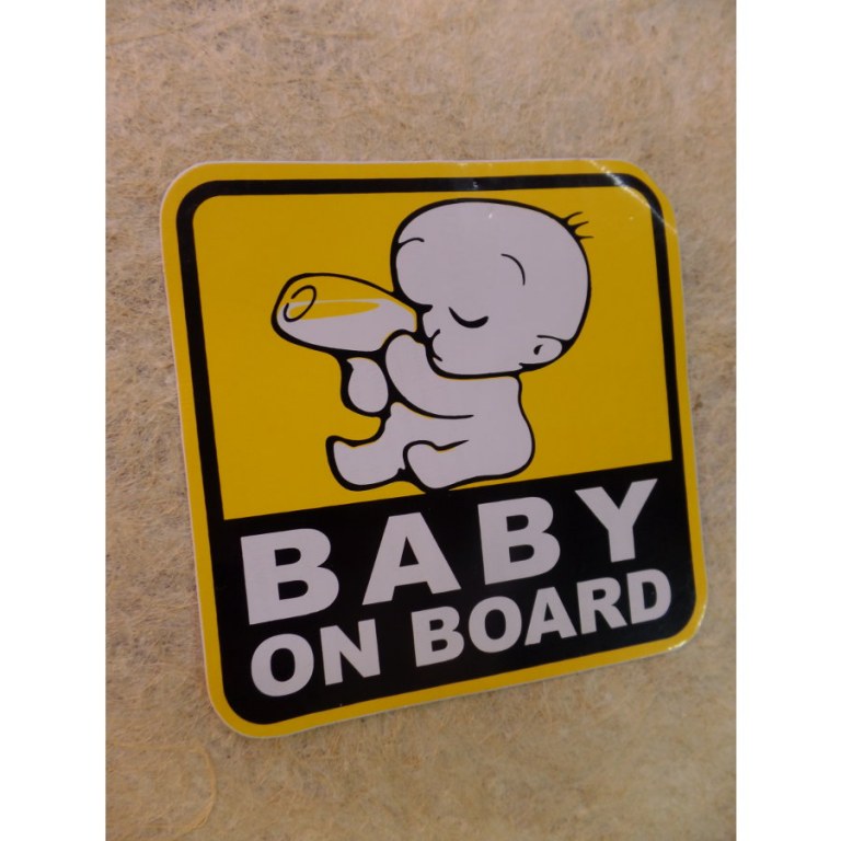 Autocollant bébé à bord