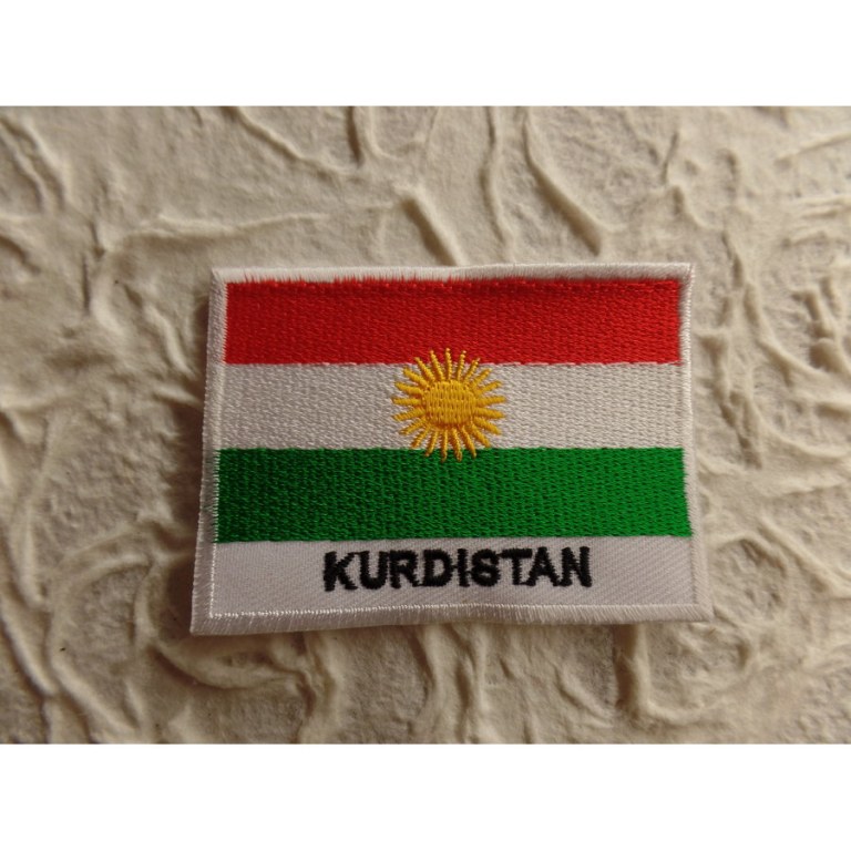 Ecusson drapeau Kurdistan