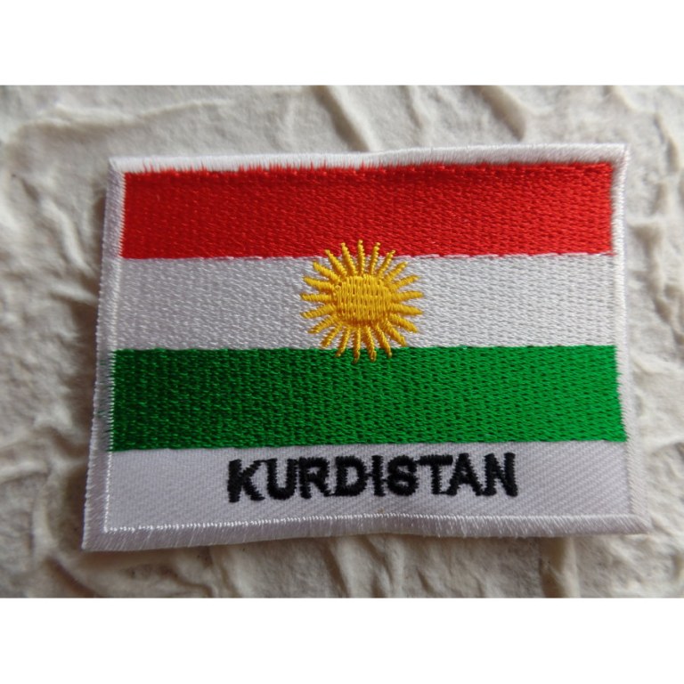 Ecusson drapeau Kurdistan