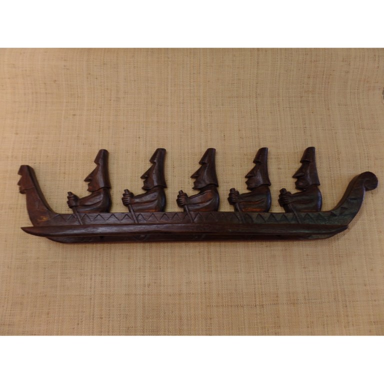 Les piroguiers Moaï