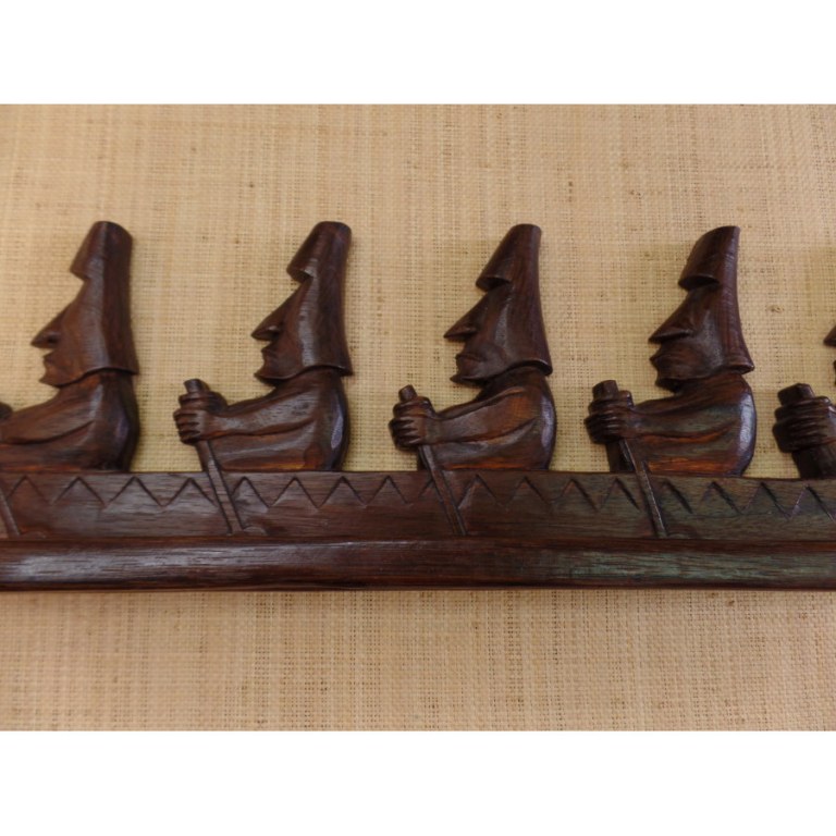 Les piroguiers Moaï